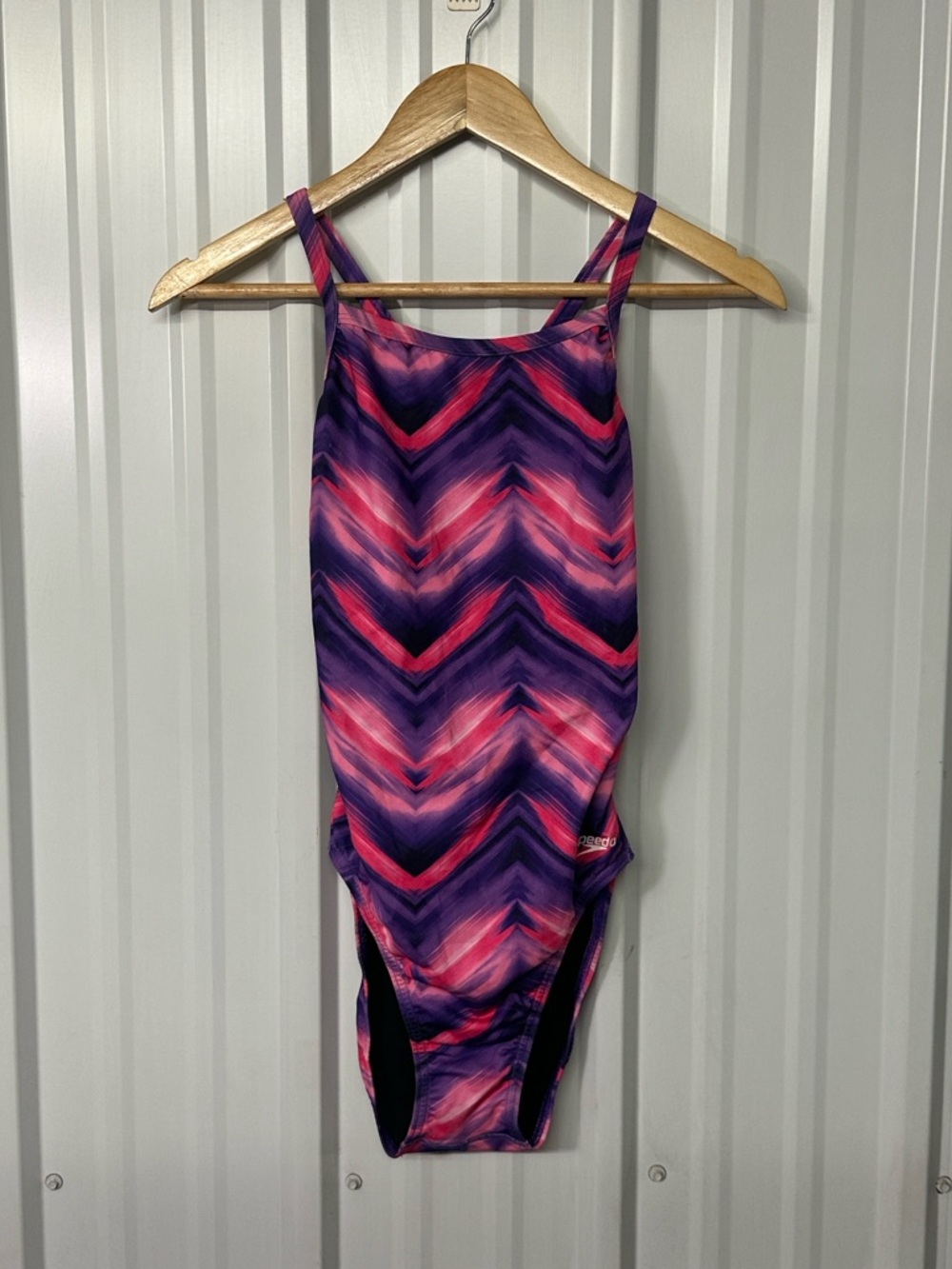 Speedo Train Tech One Piece Swimsuit Women Sporty Minimalist Athletic Swimwear